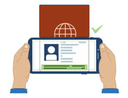 Illustration showing PhotoID on device